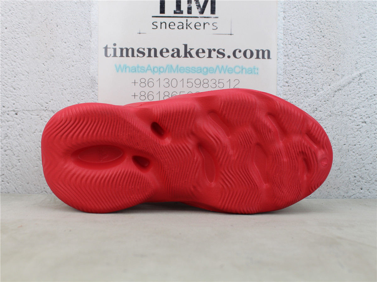 Free Shipping Yeezy Foam Runner Vermillion